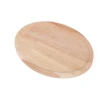 Japanese store tea trays, dessert plates, cake plates, household rubber wooden trays, solid wood fruit plates, round wooden plates Item Picture